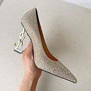 kitlife YSL Crystal Embellished Pump Heels 10cm - 3