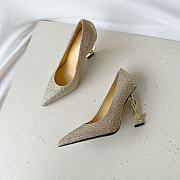 kitlife YSL Crystal Embellished Pump Heels 10cm - 5