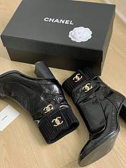 Kitlife chanel Boots Black 2033  - 5