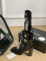 Kitlife chanel Boots Black 2033  - 6