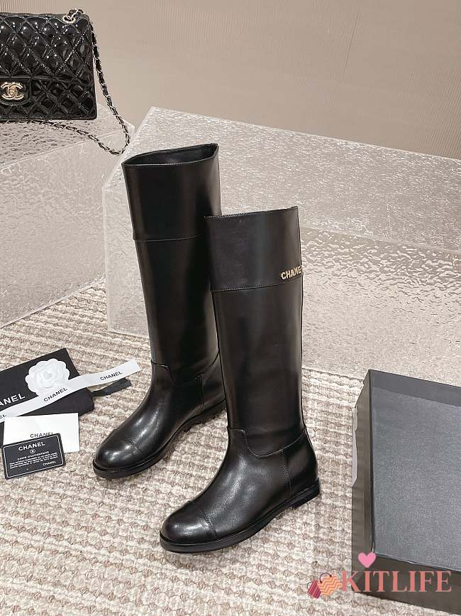 Kitlife chanel hight Boots Black 2033 - 00 - 1