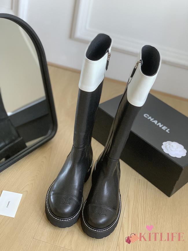 Kitlife chanel hight Boots Black 2033 - 02 - 1