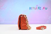 kitlife Prada System nappa patchwork shoulder Orange bag - 24x15x7.5 cm - 5