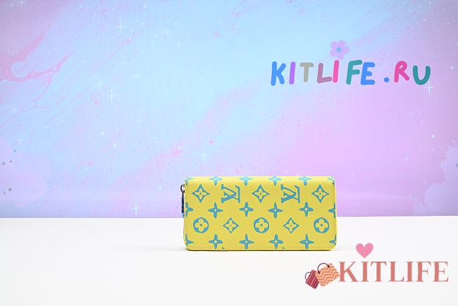 kitlife LOUIS VUITTON Playground Zippy Wallet Yellow - 20x10x2 cm - 1