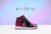 kitlife Nike Jordan Air Jordan1 High Patent Bred Sneaker  - 3