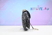 KITLIFE DIOR SADDLE BAG WITH STRAP Blue Dior Oblique Jacquard - 25.5 x 20 x 6.5 cm - 6