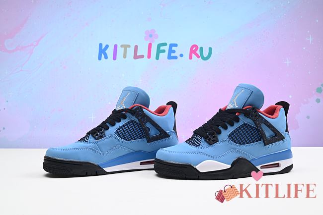 Kitlife Air Jordan 4 Travis Scott Cactus Jack Sneaker - 1