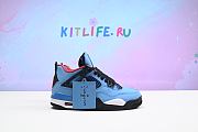 Kitlife Air Jordan 4 Travis Scott Cactus Jack Sneaker - 5