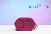 Kitlife Hermes Vegetable Basket Swift Leather Bag Pink 18cm - 6