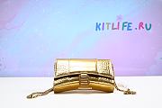 Kitlife Balenciaga Hourglass WOC Crocodile Gold - 19 cm - 1