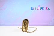 Kitlife Balenciaga Hourglass WOC Crocodile Gold - 19 cm - 4