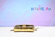 Kitlife Balenciaga Hourglass WOC Crocodile Gold - 19 cm - 2