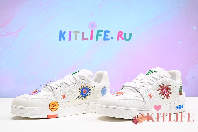 kitlife Louis vuitton YK Trainer Sneaker white - 1