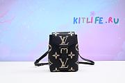 Kitlife Louis Vuitton By The Pool Backpack Black/ Beige – M80738 – 13 x 19 x 8 cm - 1