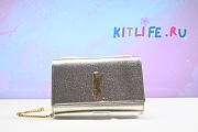 kitlife Yves Saint Laurent Metallic Gold Kate Bag - 24 cm - 1