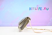 kitlife Yves Saint Laurent Metallic Gold Kate Bag - 24 cm - 6