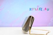 kitlife Yves Saint Laurent Metallic Gold Kate Bag - 24 cm - 5