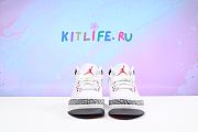 KITLIFE NIKE AIR JORDAN 3 WHITE SNEAKER  - 6