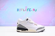 KITLIFE NIKE AIR JORDAN 3 WHITE SNEAKER  - 4