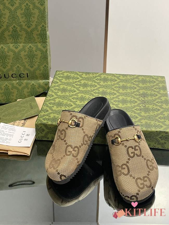 kitlife GG Supreme Horsebit slipper - 01 - 1