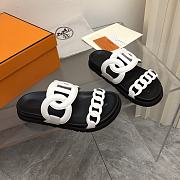 Kitlife Hermès Extra Techno Sandal Naturel Calfskin white - 2