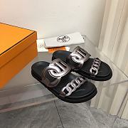 Kitlife Hermès Extra Techno Sandal Naturel Calfskin  - 6