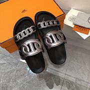Kitlife Hermès Extra Techno Sandal Naturel Calfskin  - 3