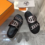 Kitlife Hermès Extra Techno Sandal Naturel Calfskin  - 2