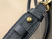 kitlife louis vuitton Lock It MM Taurillon black bag - M22925 - 36x29x15 cm - 2