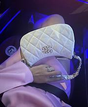 kitlife chanel hobo bag white - 23.5x5x13.5 cm - 1
