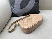 kitlife chanel hobo bag beige - 23.5x5x13.5 cm - 3