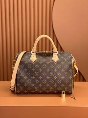 kitlife louis vuitton speedy brown bag- M41112 - 30x21x17 cm - 5