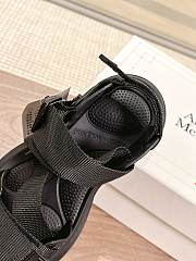 kitlife ALEXANDER MCQUEEN Black Tread Sandals - 4