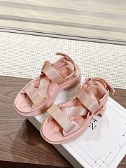 kitlife ALEXANDER MCQUEEN Orange Tread Sandals - 4