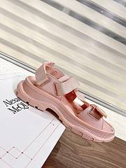 kitlife ALEXANDER MCQUEEN Orange Tread Sandals - 3