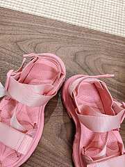 kitlife ALEXANDER MCQUEEN Pink Tread Sandals - 4