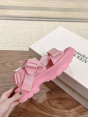 kitlife ALEXANDER MCQUEEN Pink Tread Sandals - 2