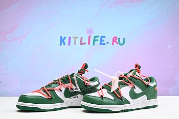 kitlife Nike Dunk Low Off-White Pine Green sneaker