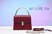 Bvlgari Serpenti Forever Crossbody Bag Red – 38329 – 20x16x9cm - 1