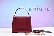 Bvlgari Serpenti Forever Crossbody Bag Red – 38329 – 20x16x9cm - 4