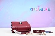 Bvlgari Serpenti Forever Crossbody Bag Red – 38329 – 20x16x9cm - 3
