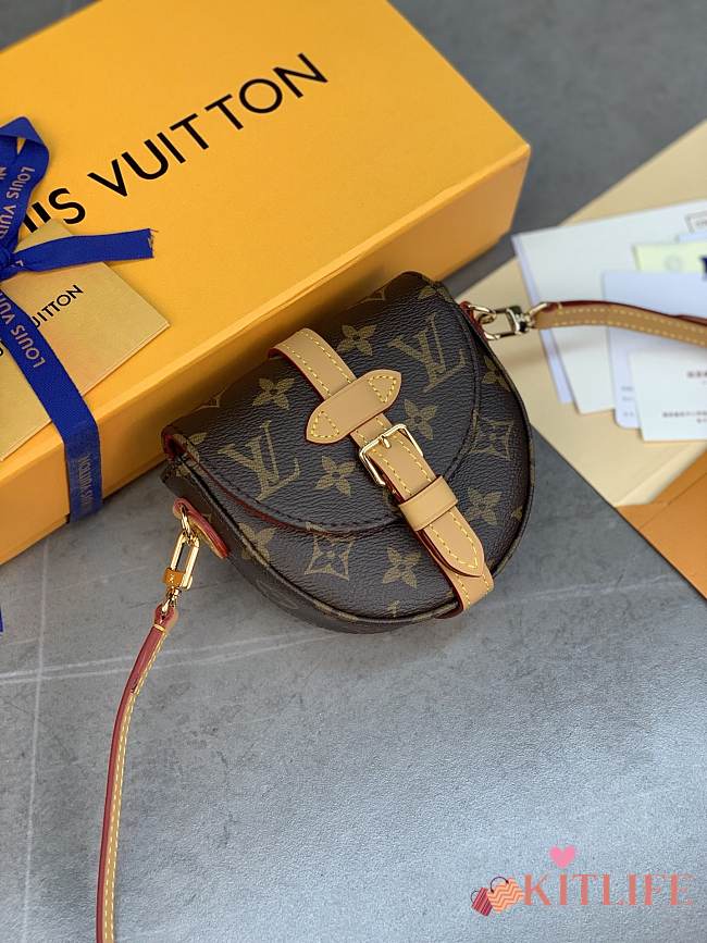  kitlife louis vuitton Monogram Micro Chantilly mini bag - 12.5 x 13 x 4 cm - 1