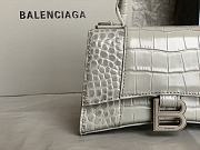 Kitlife Balenciaga Hourglass white bag -  23x10x24 cm - 2