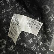 kitlife Louis Vuitton Belted Short Wrap Pea Coat Gray  - 00 - 5