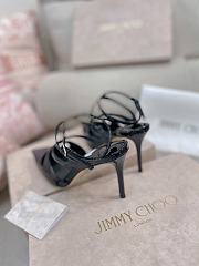 kitlife JimmyCh00 Azia Pump Black Patent Leather Pumps - heels 7.5 cm - 5