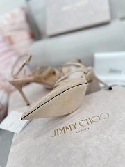 kitlife JimmyCh00 Azia Pump Beige  Patent Leather Pumps - heels 7.5 cm - 3