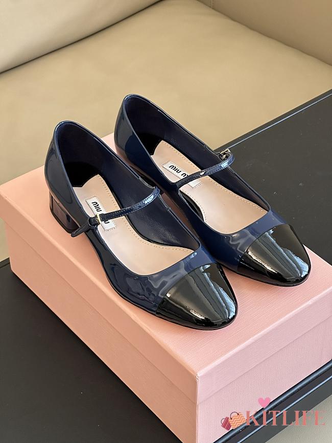 Kitlife Miu Miu Women's Blue pum - 1