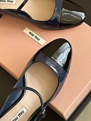 Kitlife Miu Miu Women's Blue pum - 5
