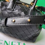 kitlife Bottega Veneta Bauletto black bag - 15.5x20.5x10 cm - 6