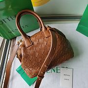 kitlife Bottega Veneta Bauletto brown bag - 15.5x20.5x10 cm - 2